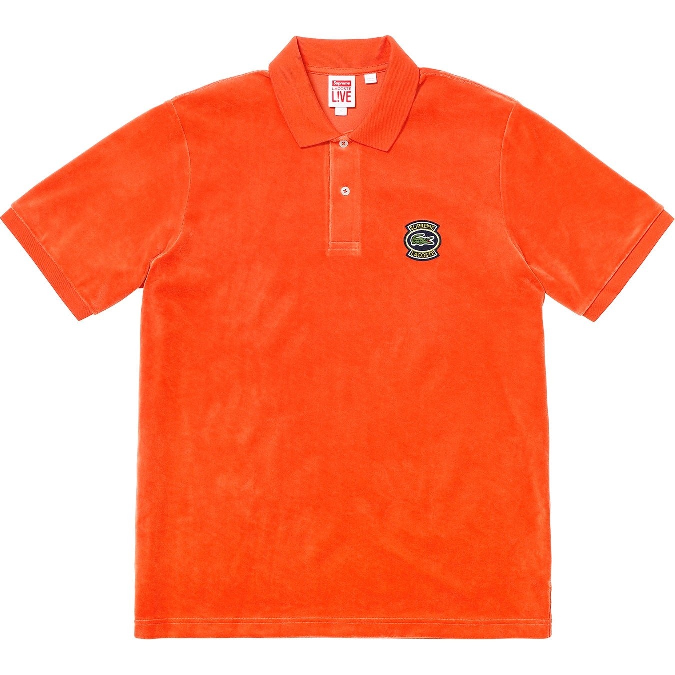 Supreme®/LACOSTE Velour Polo view 3
